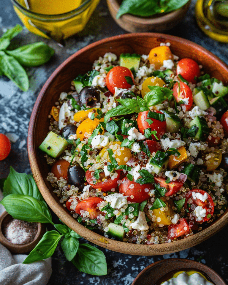 Mediterranean Quinoa Salad