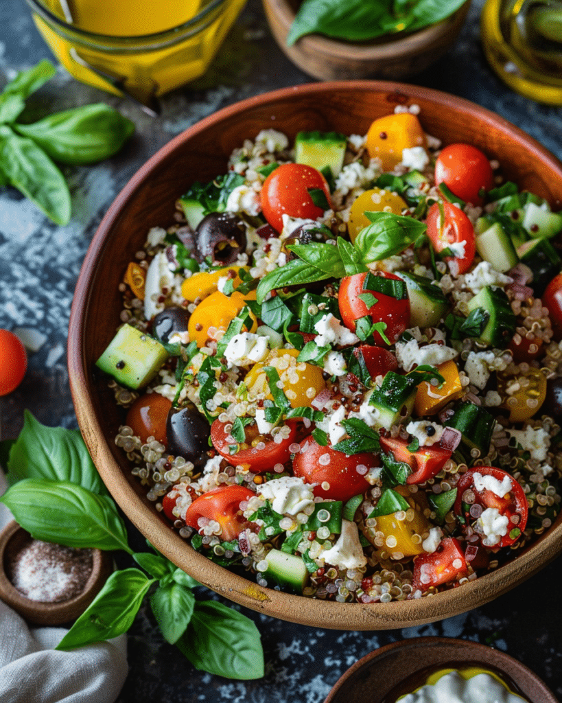 Mediterranean Quinoa Salad