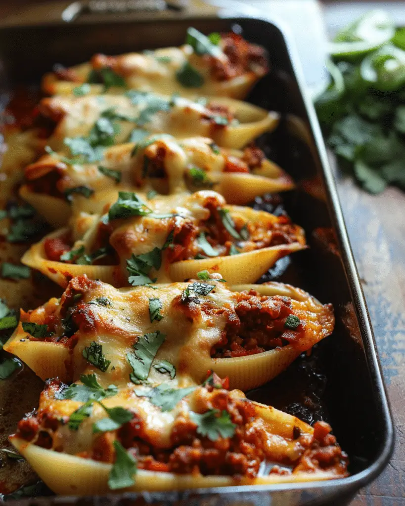 Mexican Stuffed Shells