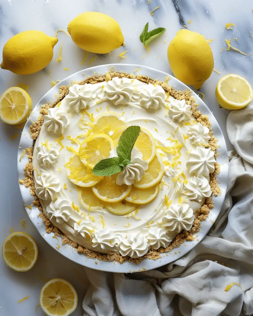 No-Bake Lemon Pie
