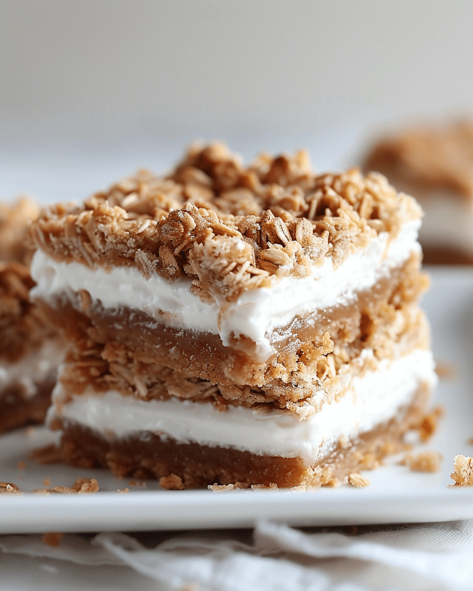 Oatmeal Cream Pie Bars