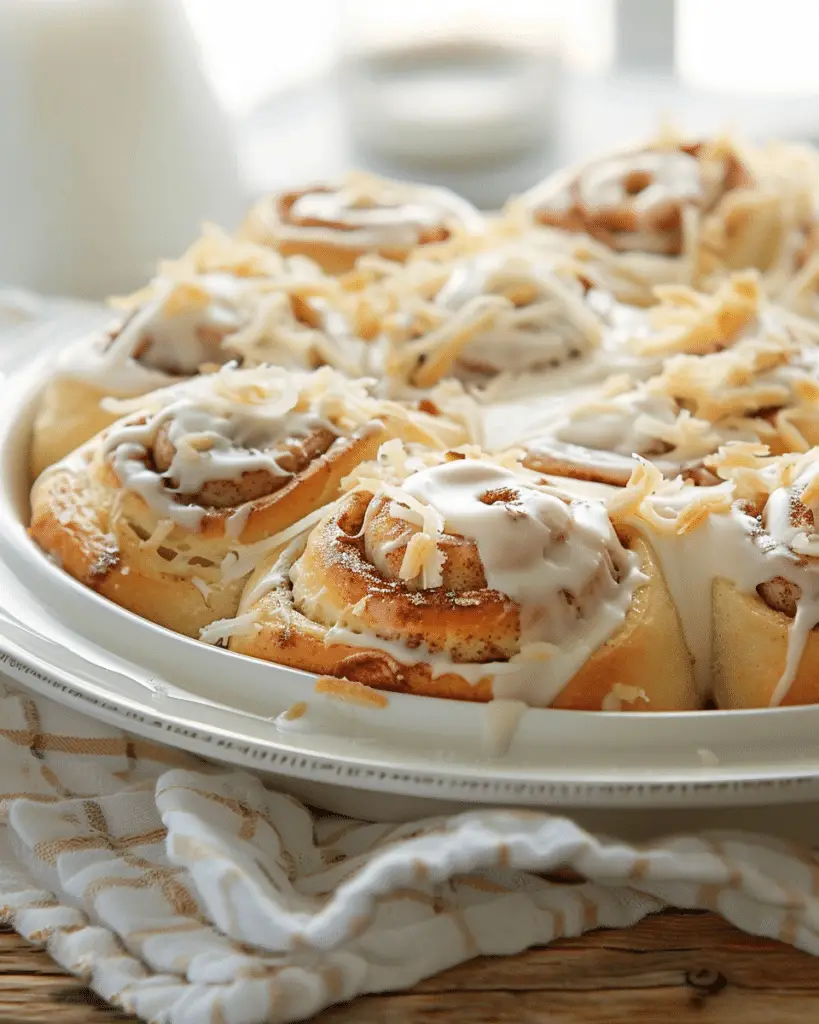Orange Creamsicle Cinnamon Rolls