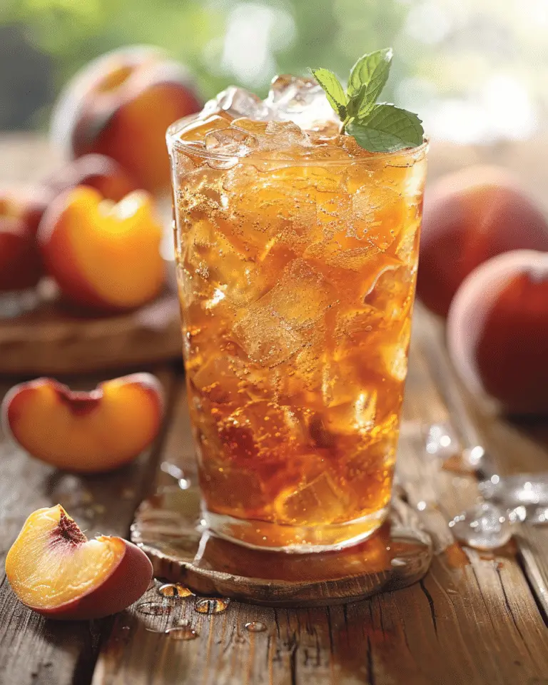 Peach Sweet Tea
