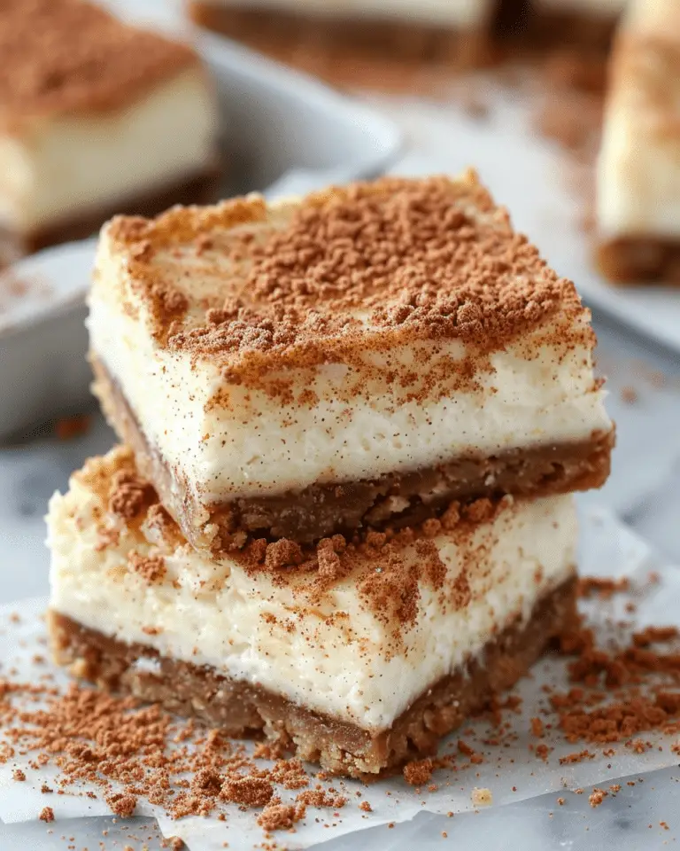 Snickerdoodle Cheesecake Bars
