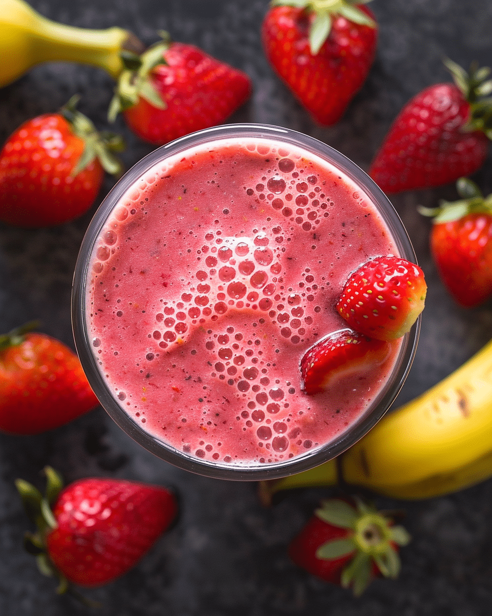 Strawberry Banana Smoothie