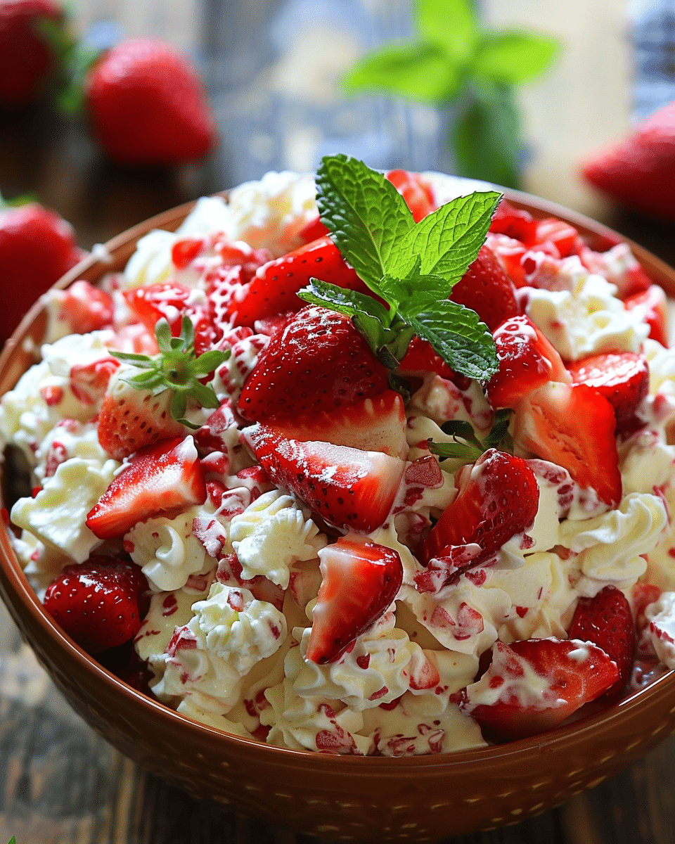 Strawberry Cheesecake Salad