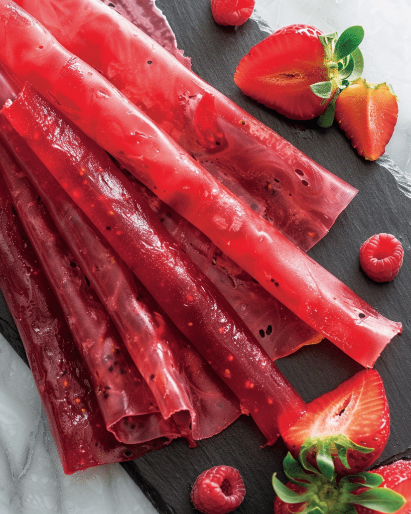 3-Ingredient Homemade Fruit Roll-Ups