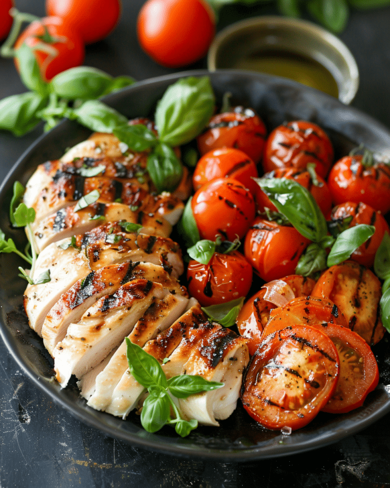 Chicken Caprese Salad