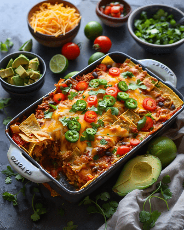 Chicken Taco Casserole
