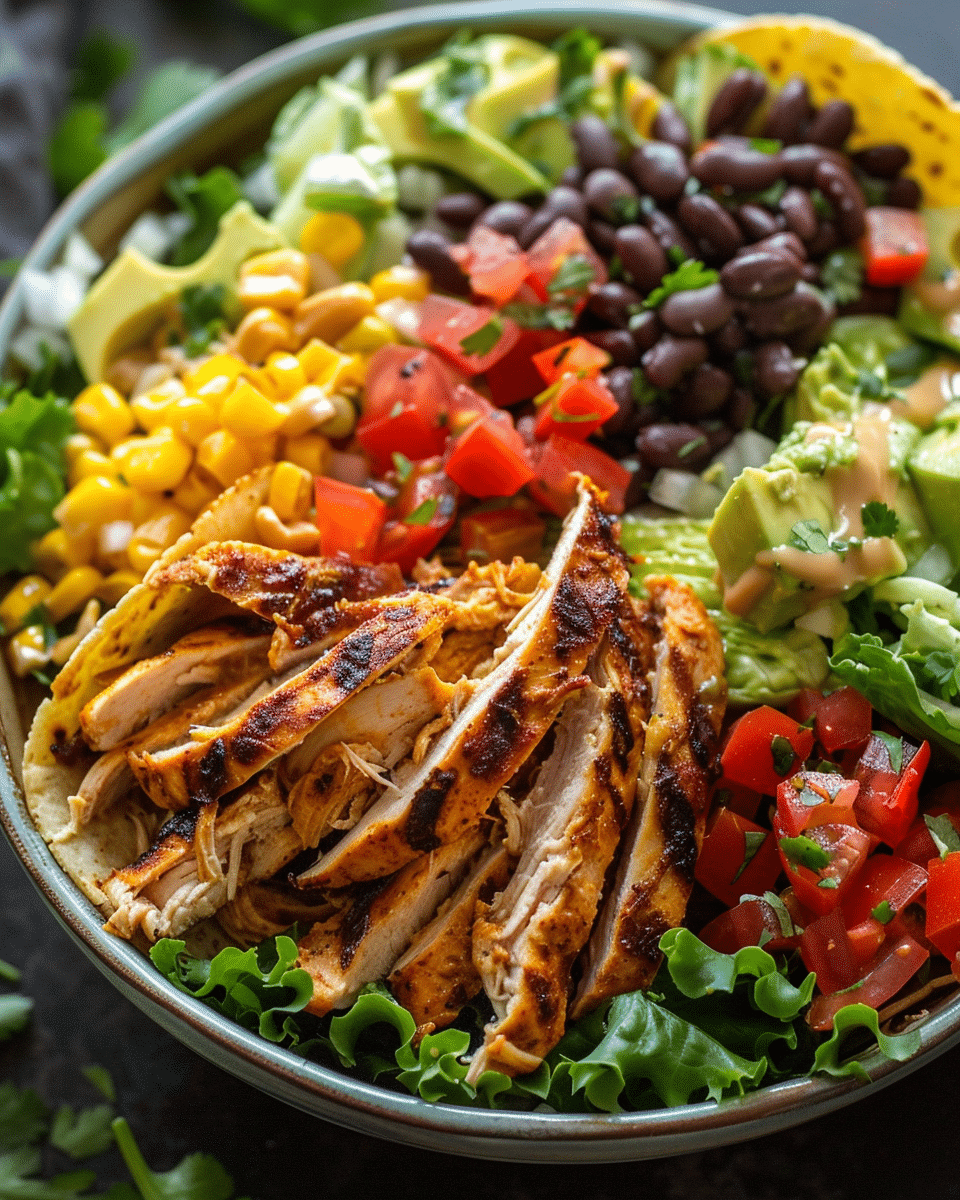 Chicken Taco Salad