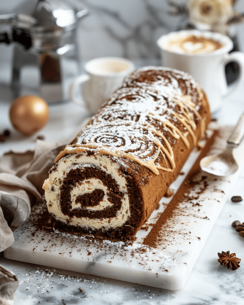 Coffee Swiss Roll