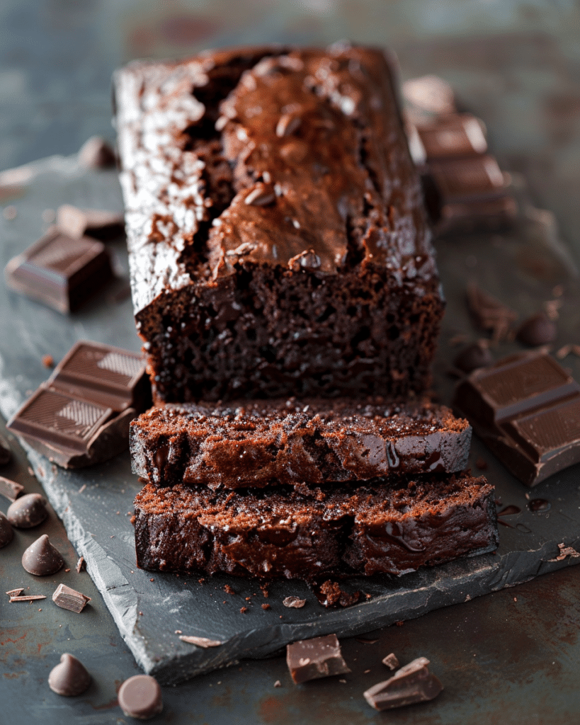 Double Chocolate Zucchini Bread