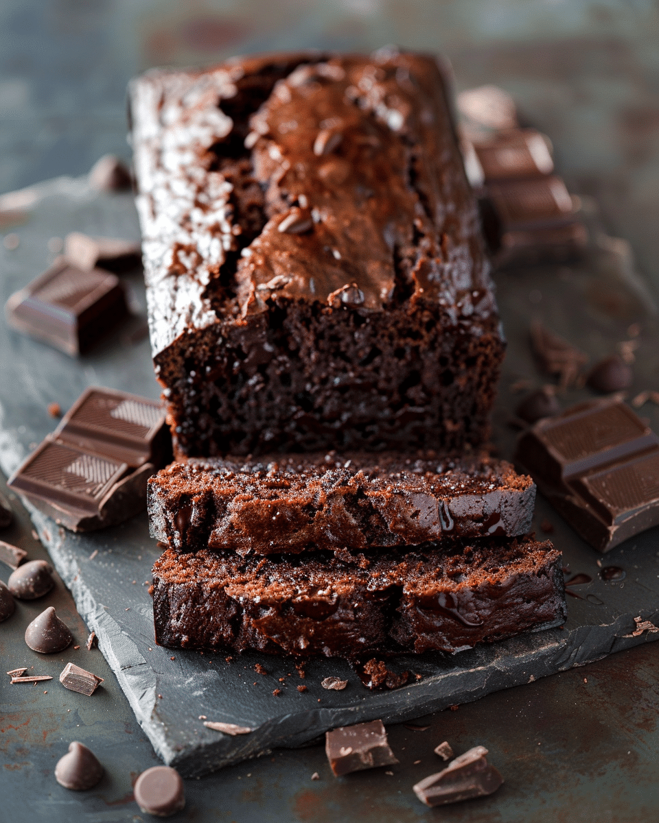 Double Chocolate Zucchini Bread