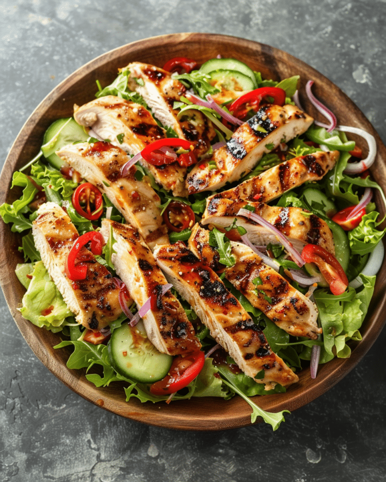 Grilled Chicken Salad