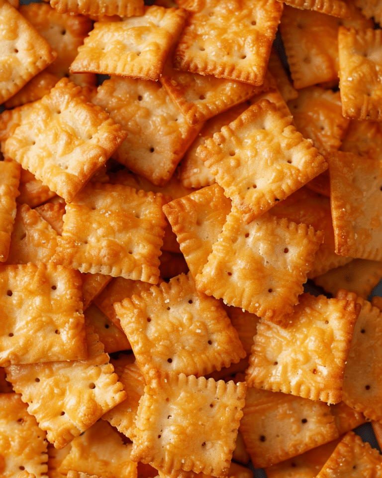 Homemade Cheeze-Its