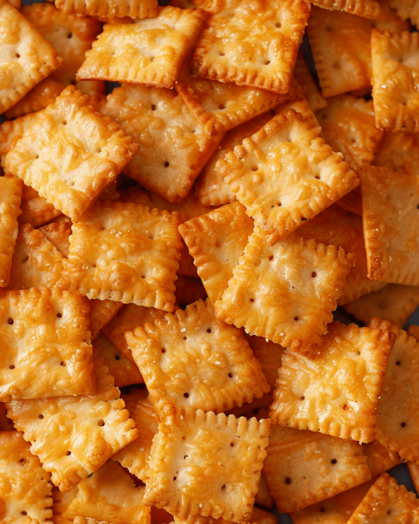Homemade Cheeze-Its