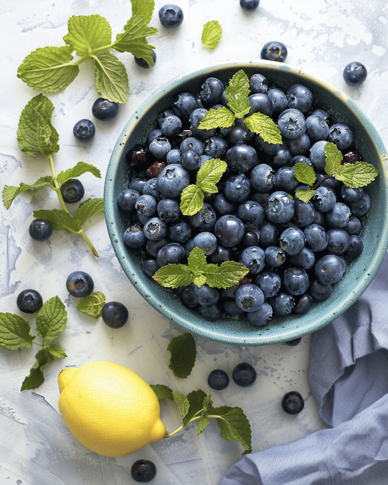 Lemon Blueberry Salad