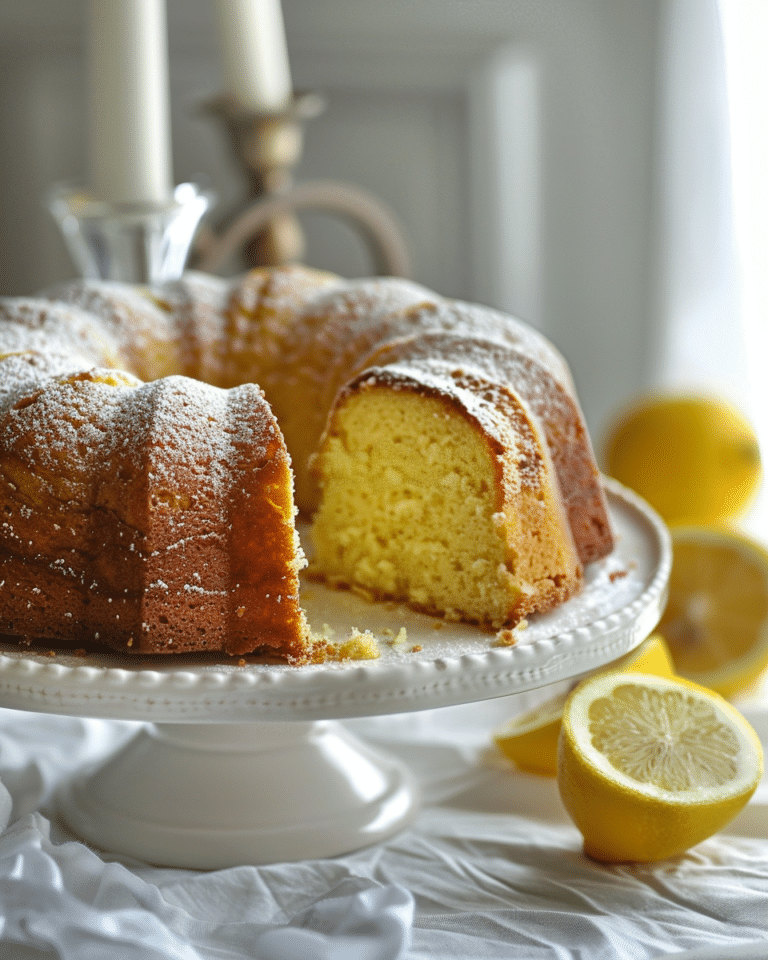 Lemon Pound Cake