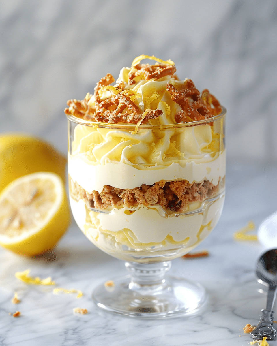 Lemon Pretzel Salad