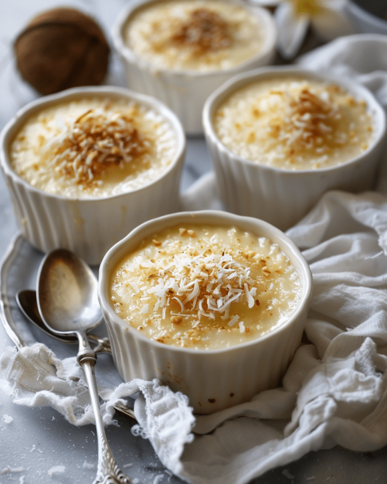 Thai Coconut Custard