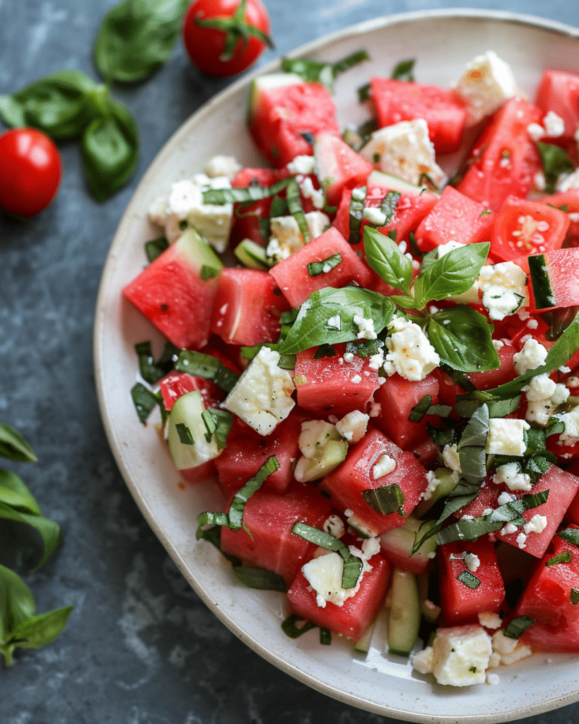 Watermelon Feta Salad