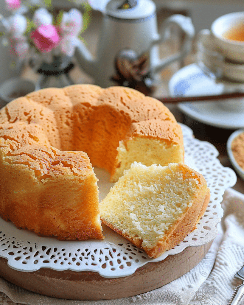 Chinese Bakery Sponge Cake (Chiffon Cake)