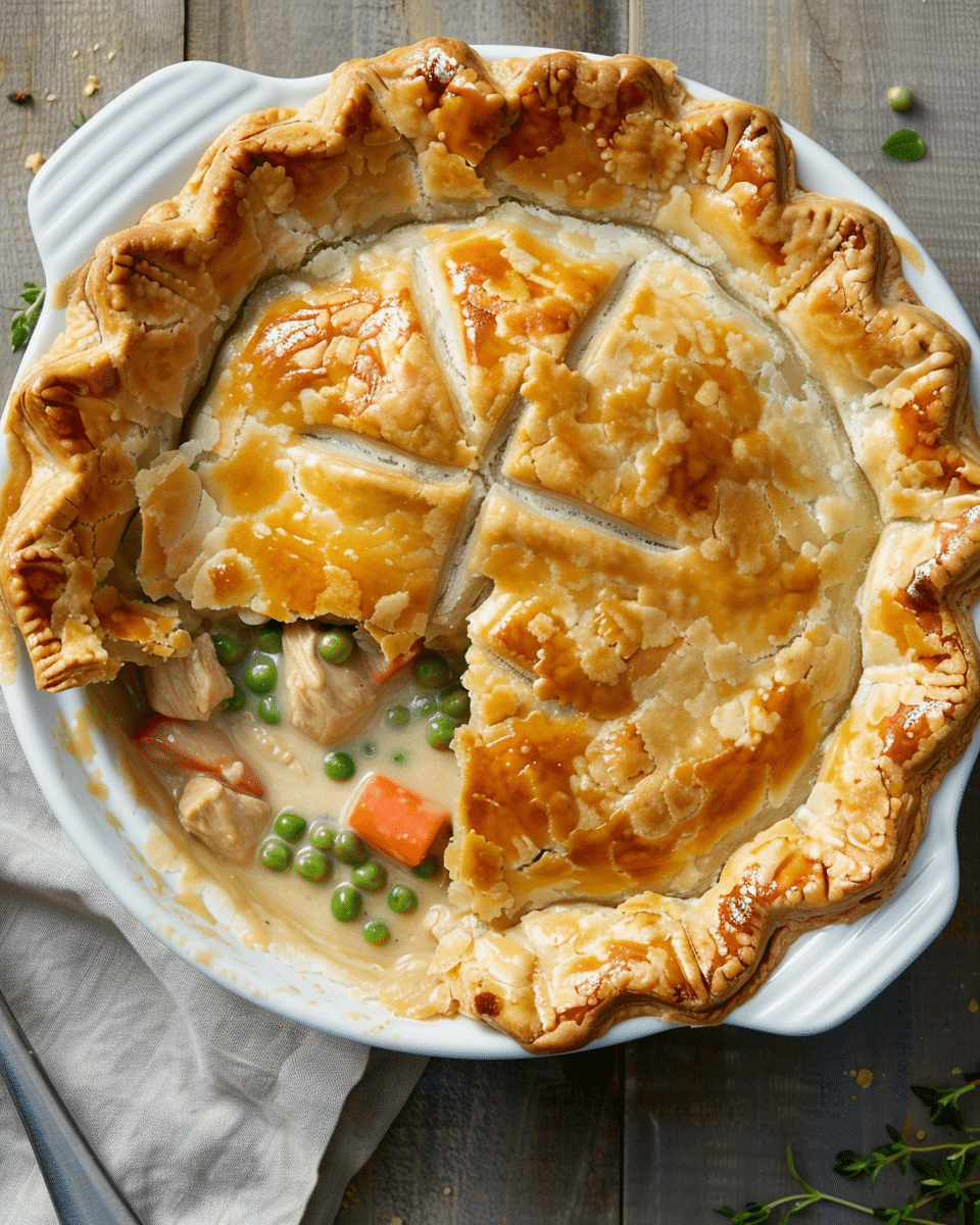Easy Peasy Chicken Pot Pie