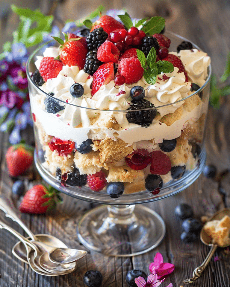 4th of July Trifle