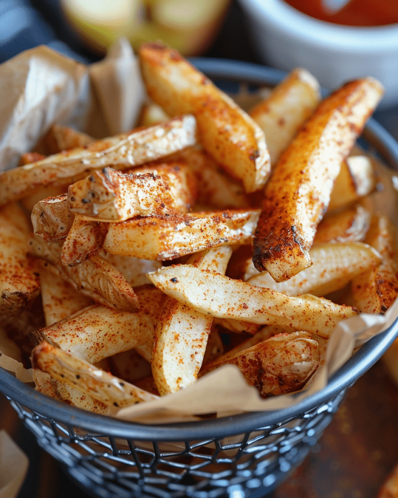 Air Fryer Apple Fries