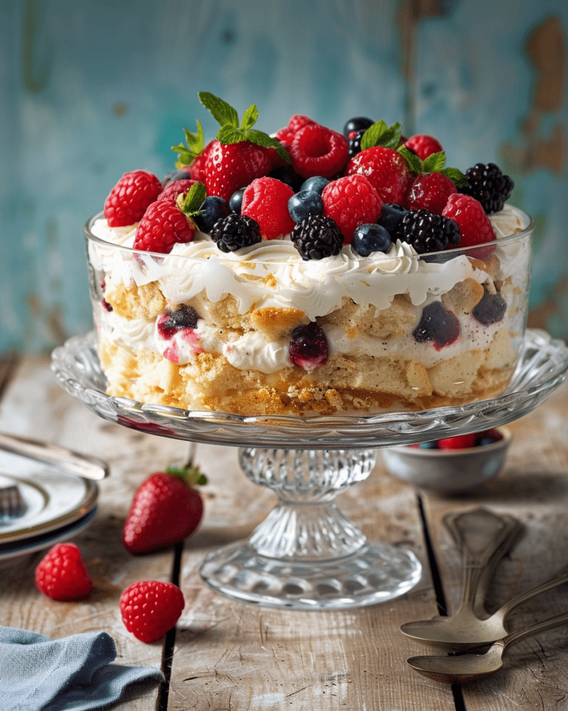 Angel Food Berry Trifle