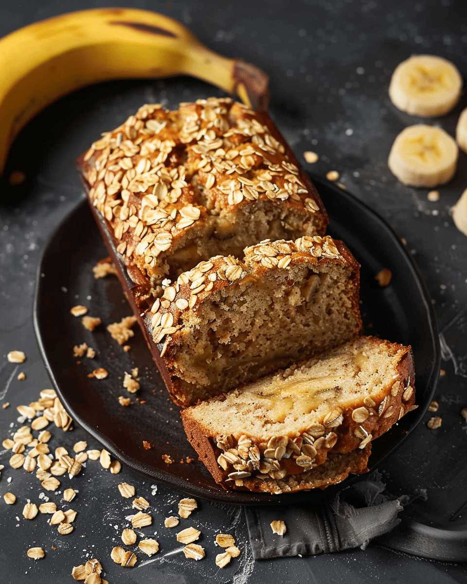 Banana Oatmeal Bread