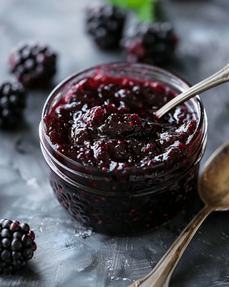 Blackberry Jam (No Pectin)