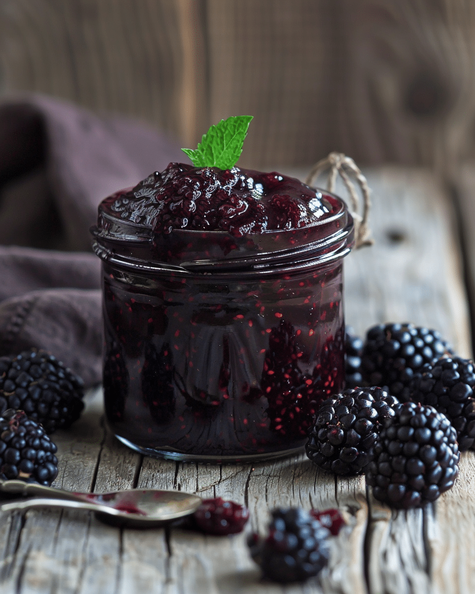 Blackberry Jam Without Pectin