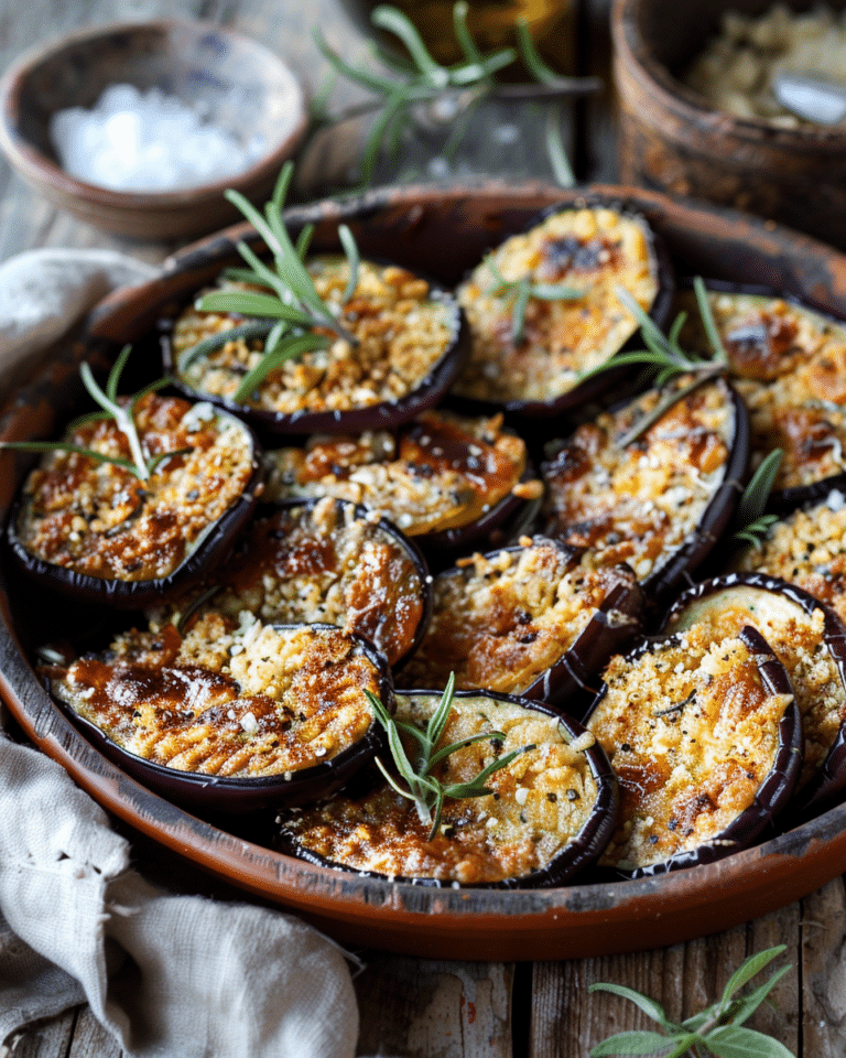 Crispy Baked Eggplant