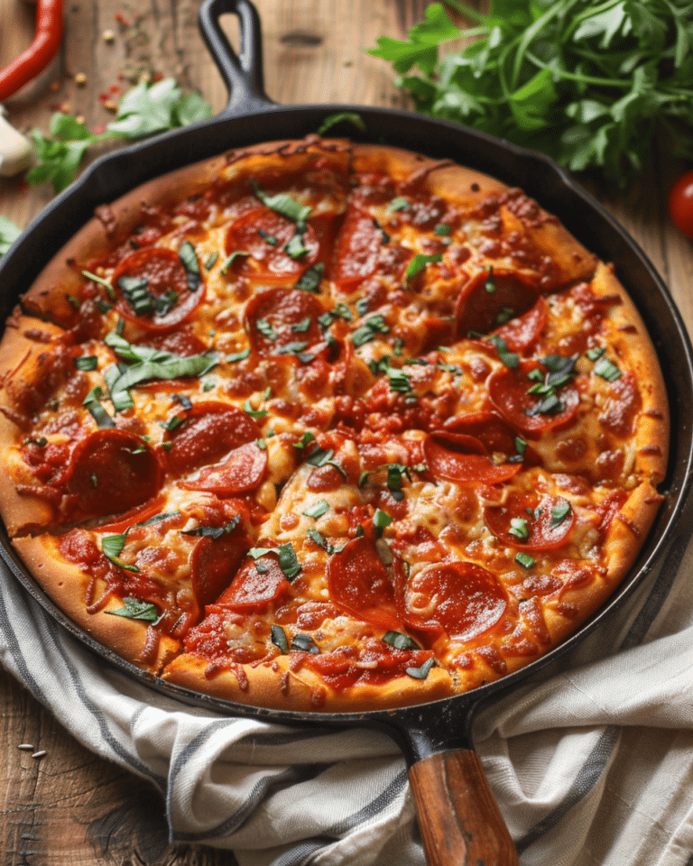 Deep Dish Pizza