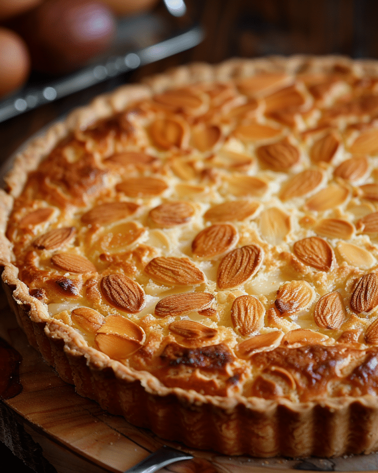 Italian Ricotta Almond Tart