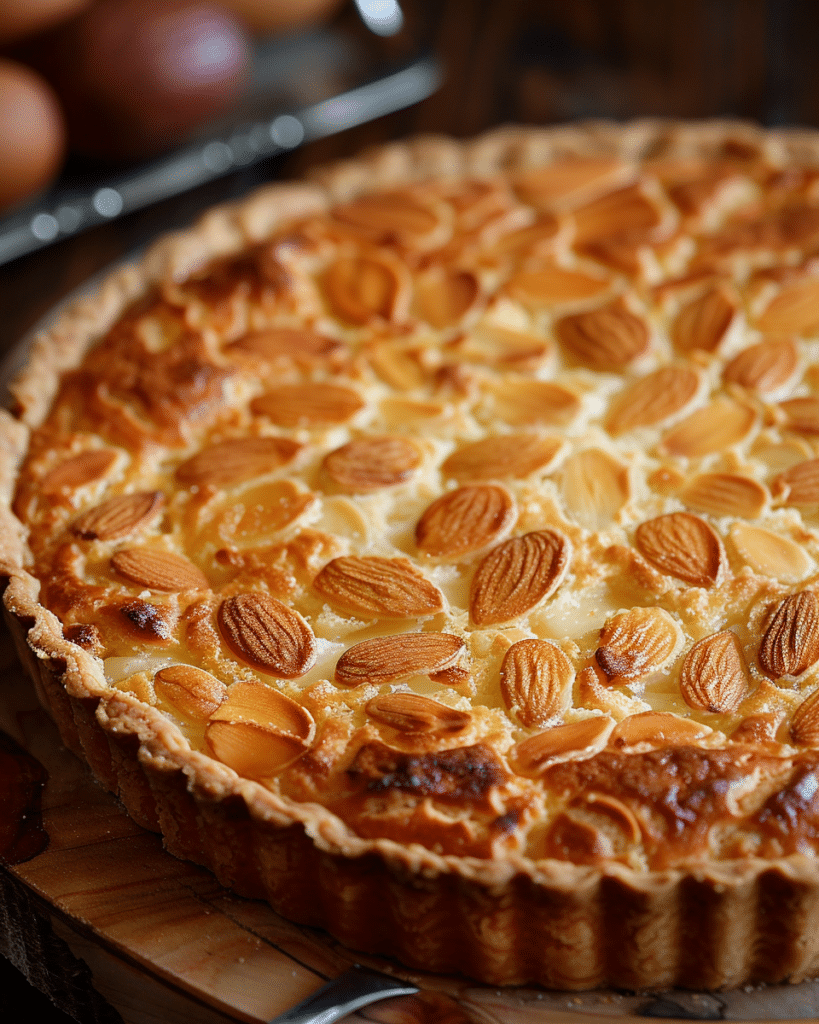 Italian Ricotta Almond Tart
