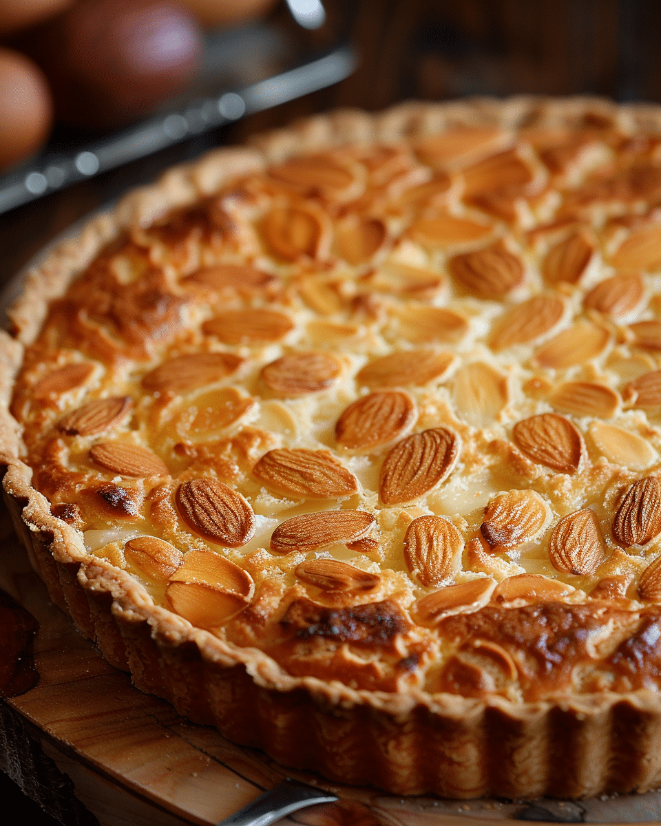 Italian Ricotta Almond Tart