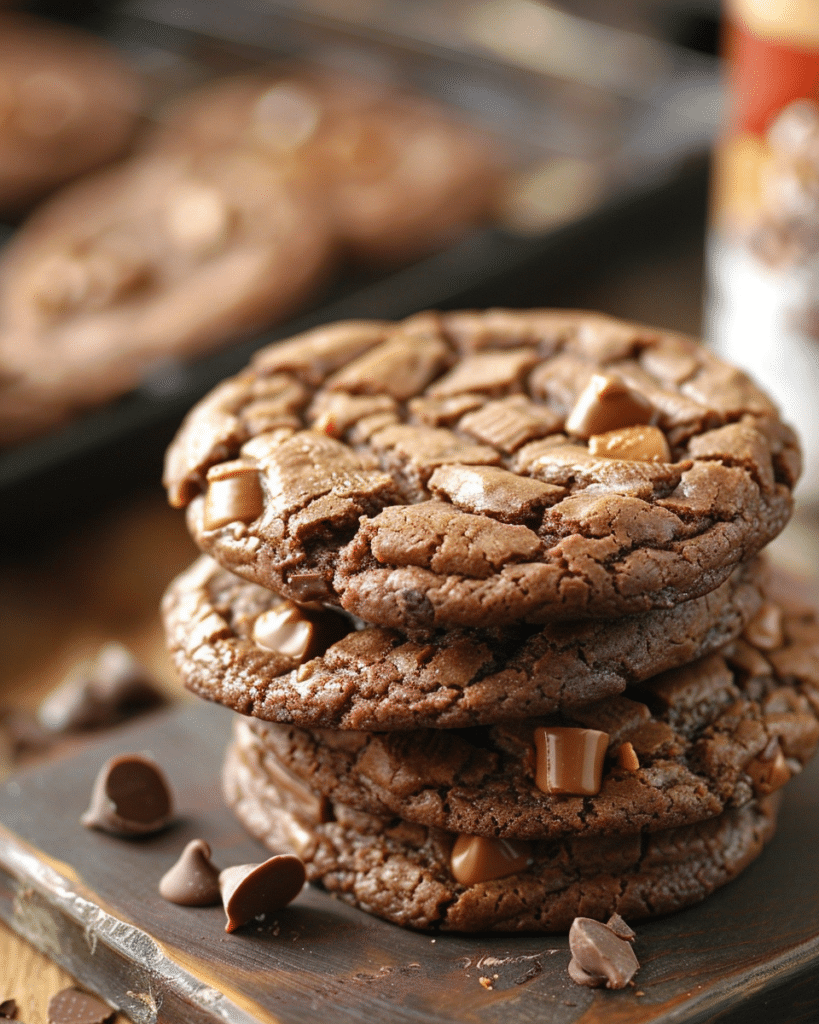 Peanut Butter Cup Chocolate Cookies