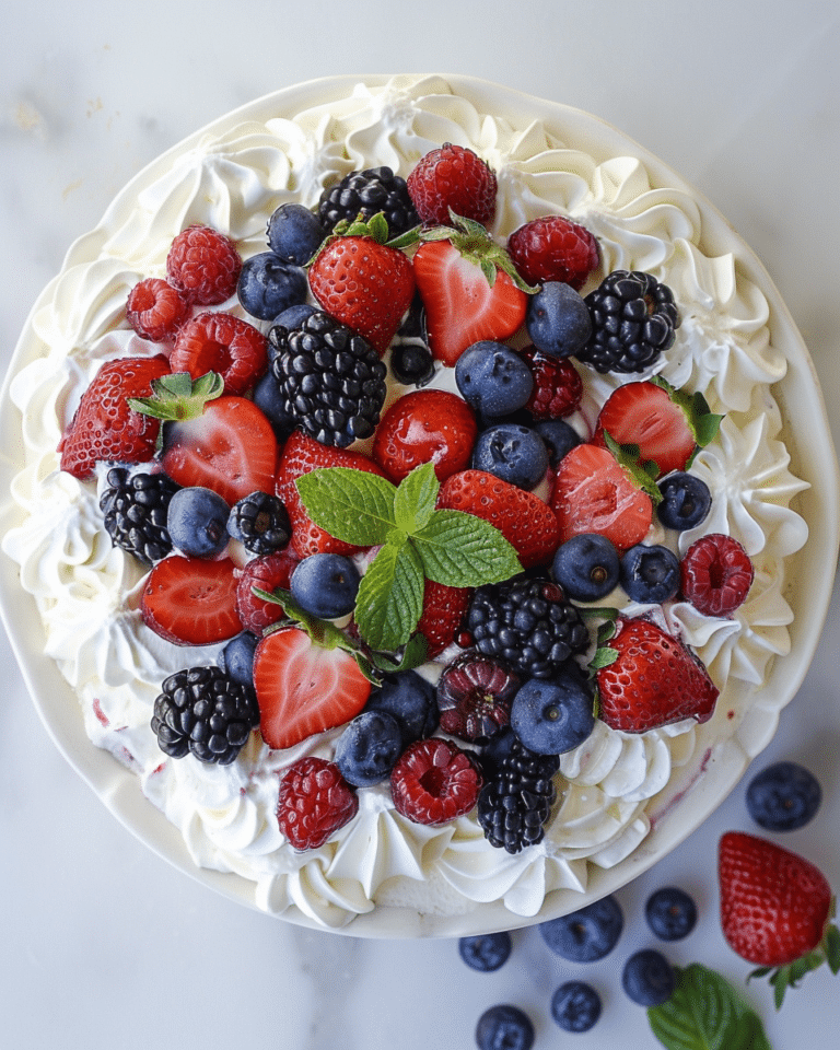 Red White & Blue Mixed Berry Yum Yum
