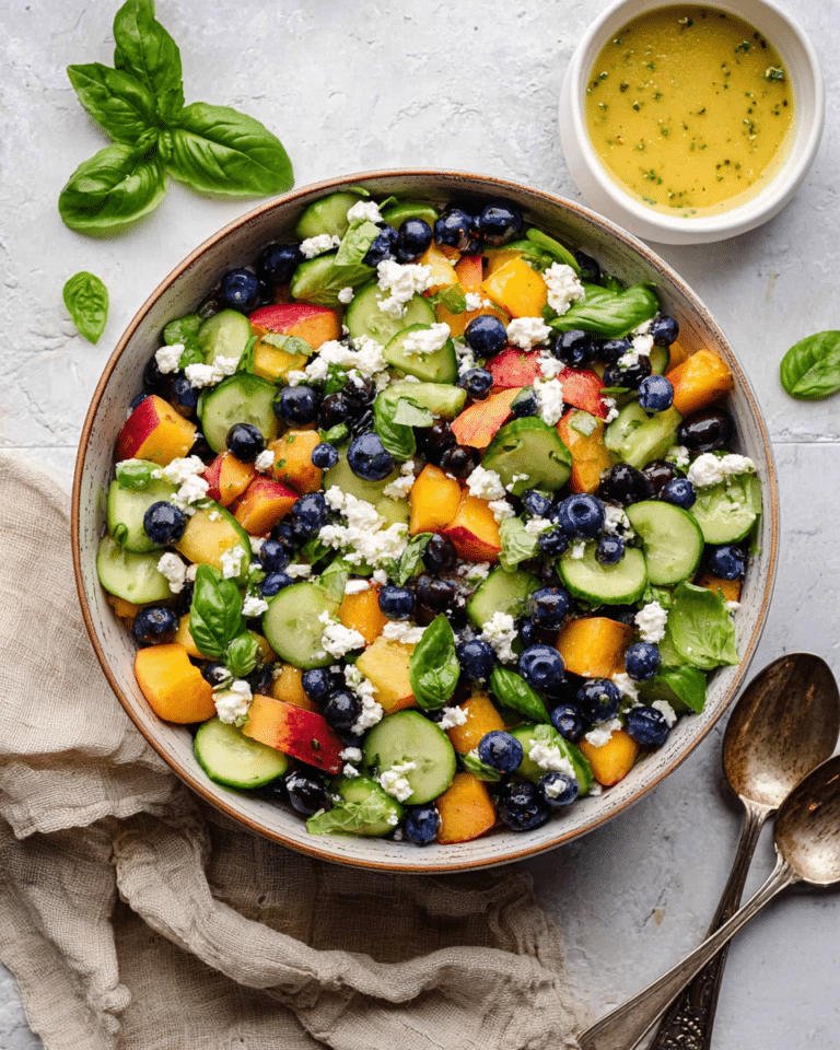 Red, White and Blue Fruit Salad