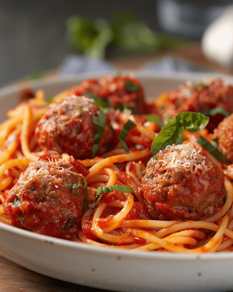 Spaghetti and Meatballs