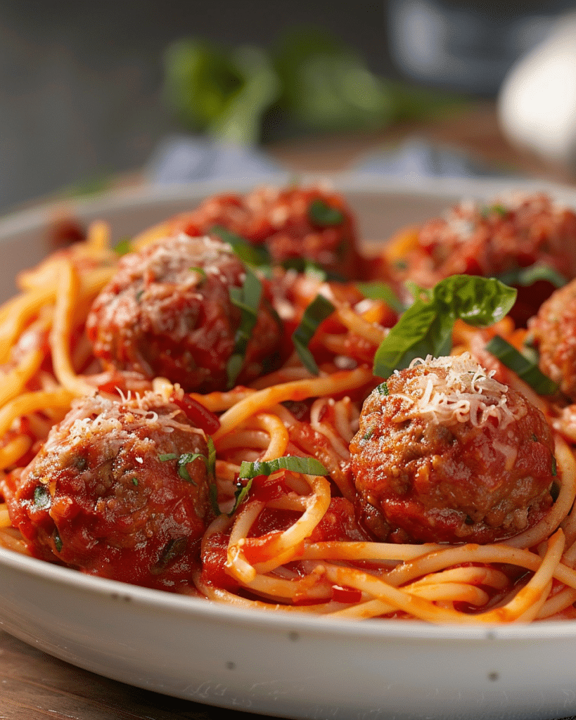 Spaghetti and Meatballs