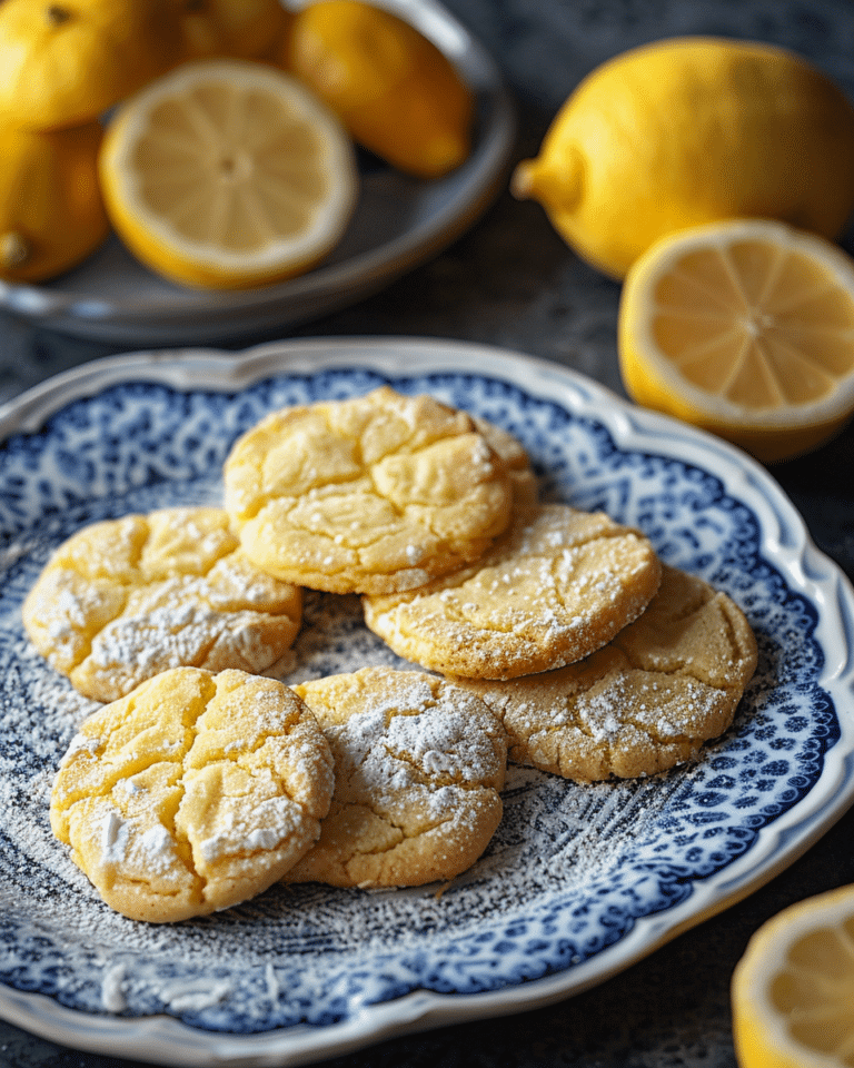 Super Soft Lemon Cookies