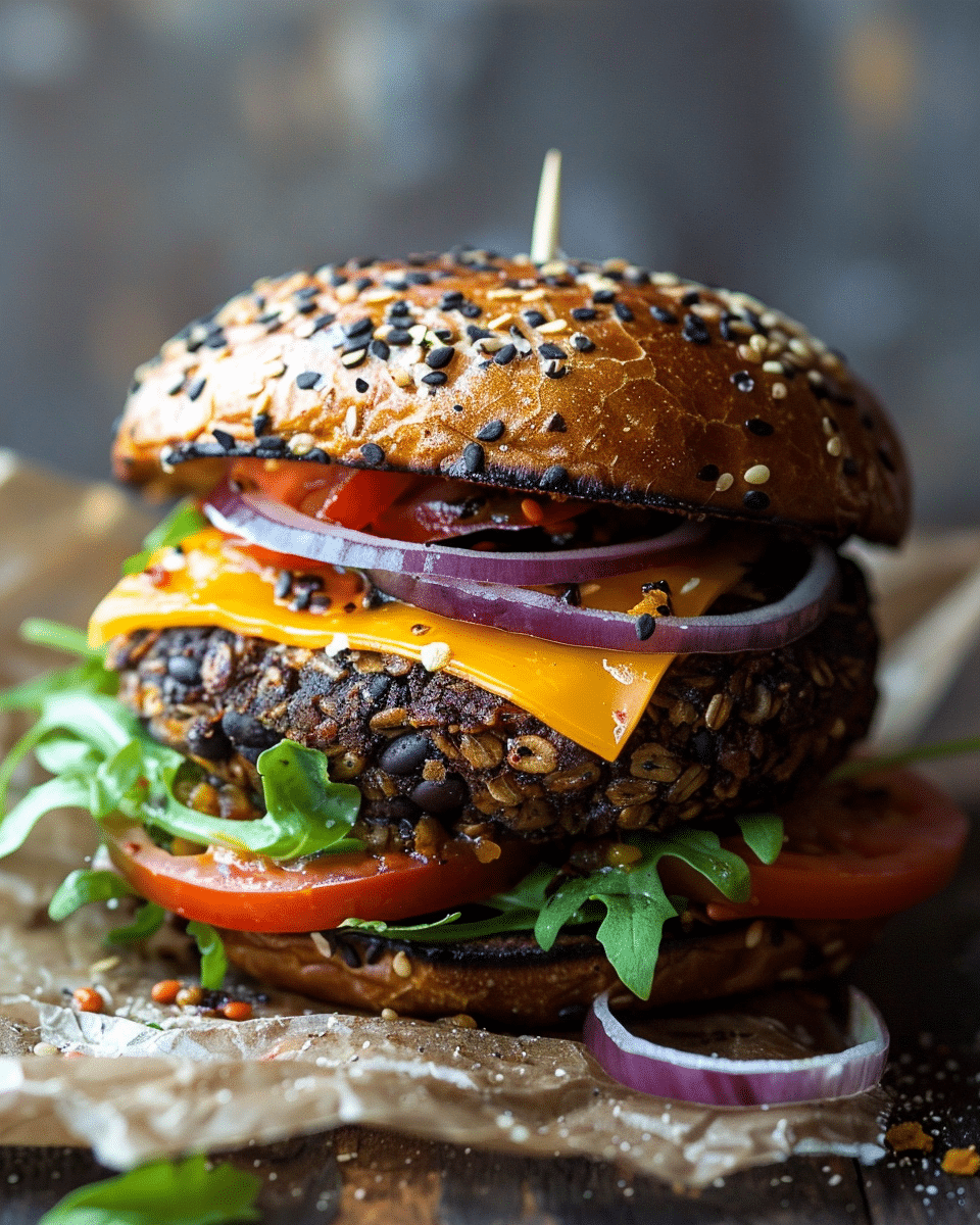 30-Minute Black Bean Burgers (No Oats!)