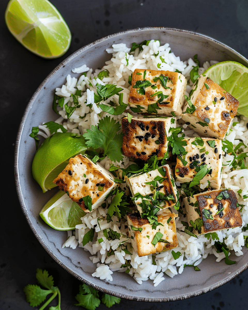Coconut Lime Tofu