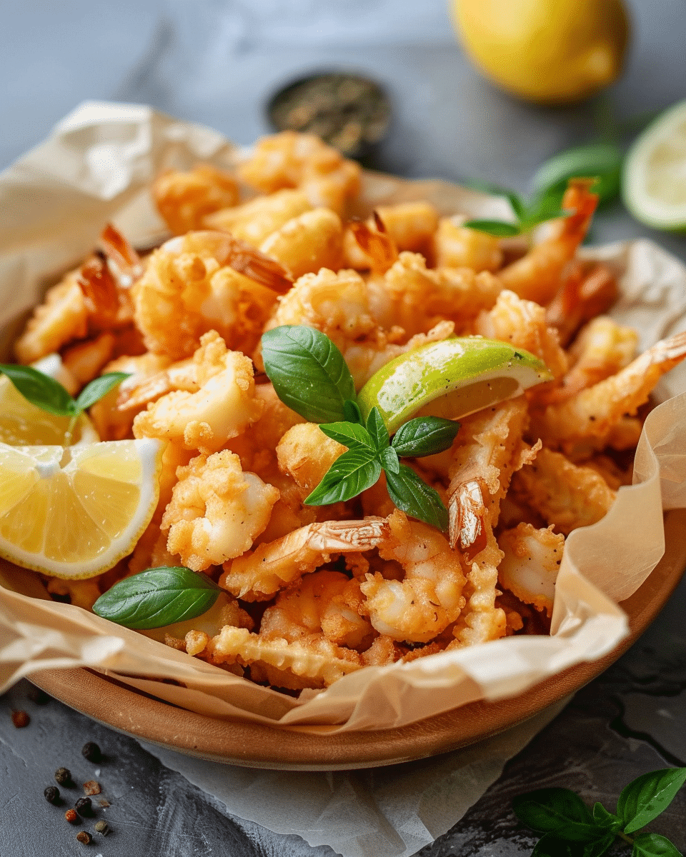 Fritto Misto – Authentic Italian Mixed Fry Seafood Recipe