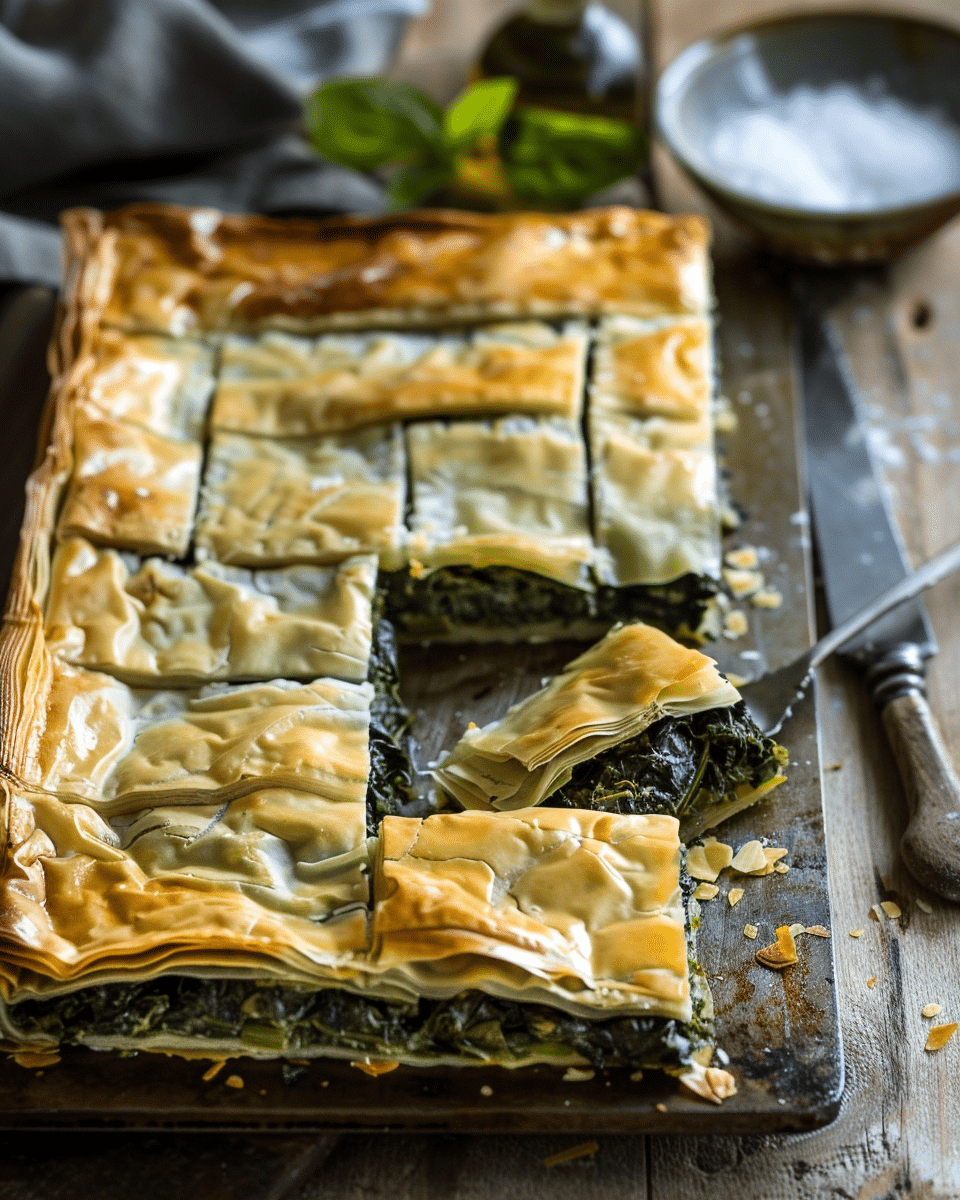 Spanakopita (Greek Spinach Pie)